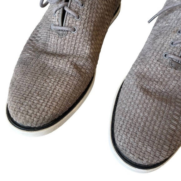 COLE HAAN Men’s size 12 Gray GrandEvolution woven oxfords main image 6